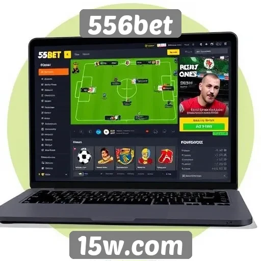 Interface e experiência do usuário no site 556bet