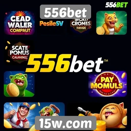 Variedade de jogos disponíveis no 556bet